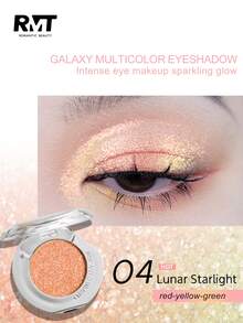 1 Color Pearl Eyeshadow Palette - Shimmery, Metallic Finish, Long-Lasting, Eye-Brightening, High-Shine Eyeshadow With Smooth Potato-Like Texture, Suitable For Women, Mothers, Wives, Sisters, Girls, Girlfriends - 10瑰雲 - 查看 10