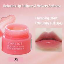 Laneige 韩式莓果唇部睡眠面膜旅行装，滋润保湿：滋养、保湿，富含维生素C、穆鲁穆鲁果油和乳木果油，抗氧化成分，适用于干燥起皮的嘴唇，适合女性使用。兰芝润唇膏 3克/0.10盎司 - Berry Involved - 查看 4