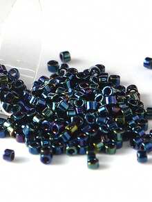 日本产 1.6mm 11/0 Delica 玻璃珠 10g 多色 DB 11/0 工艺品 DIY 珠子，适用于珠宝制作