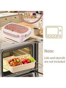 Thermal Food Container Set - 5-Tier Stackable Lunch Kit - 粉色 - 查看 7