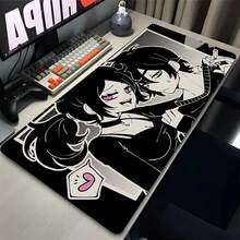 'Mouse Pad Kawaii Gaming Accessories PC Black And White Manga Keyboard Pad Gamer Desk Mat The Coffin Of Andy And Leyley Mousepad' - ZZ1869(5) - Xem 10