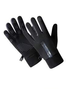 1双女士防风保暖运动手套，适合骑行、徒步旅行、户外活动、秋冬季 - A - 查看 18