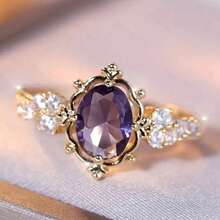 1pcs New Creative Luxury Women's Ring, Set With Artificial Gemstone Jewelry, Simple And Atmospheric, Matched With Clothing Accessories, A Holiday Gift For Family And Friends - 淺藍色 - 查看 3
