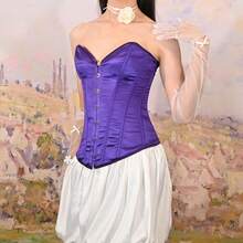 Corset Top - 桔色 - 查看 3