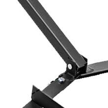 Rastra de arrastre de acero resistente de 74 pulgadas, tractor de entrada con 2 barras ajustables para vehículos todo terreno, UTV y tractores de césped para jardín.