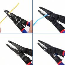 WORKPRO Wire Stripper Set 8" Multi-Tool Stripper 8" Self-Adjusting Wire Stripper - mặc định - Xem 9