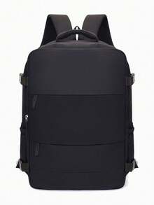 女士背包，大容量旅行背包，通勤/上学背包，时尚笔记本电脑包，短途商务旅行行李包 - 彩色 - 查看 13