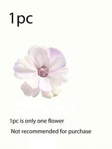 40 bông - Bộ hoa giả Flowereroyal, hoa lụa màu tím hỗn hợp, hoa thược dược và hoa hồng có cuống, thích hợp để tự làm bó hoa cưới, tiệc mừng em bé, cắm hoa, trang trí bàn tiệc, trang trí nhà cửa. - Màu tím - Xem 13
