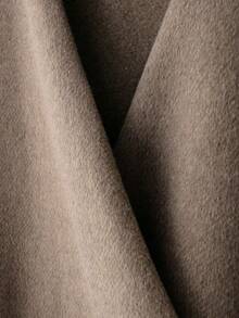 ZEVITY Women Vintage Cross V Neck Solid Color Cardigan Belt Design Casual Woolen Coat Long Sleeve Elegant Streetwear Autumn Winter Jacket Tops CT1312 - Bronze - View 3