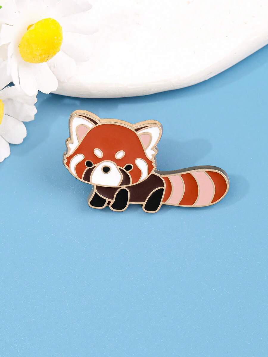 2025 New Panda Enamel Brooch, Fashion Decorative Brooch, Lapel Pin, Bag Badge, Jewelry Gift - Multicolor - View 1