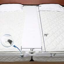 HITOMEN Bed Bridge Twin To King Bed Converter Kit For Seamless Mattress Connection Adjustable Gap Filler With Secure Straps For Stable And Comfortable Sleep Setup In Bedroom - 75x12BedBridgeStrap - View 2
