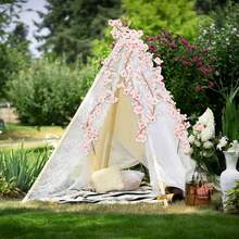 1/100件 70.9英寸仿真樱花藤蔓花环植物仿真常春藤花环，假植物，花束，适用于婚礼装饰、春季家居装饰、家居装饰、餐桌装饰、粉色装饰、房间装饰、阳台装饰 - 粉色 - 查看 11