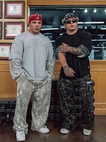 Men's Camo Printed Wide-Leg Straight Sweatpants Loose Fitness Running Pants  Casual Athletic Trousers - 黑色 - 查看 2