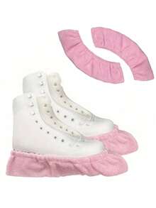 2 件装滑冰靴冰刀保护套、花样滑冰鞋冰刀护具、枫叶冰刀护套