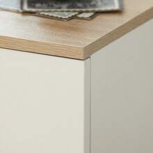 SoBuy Bedside Table With Drawer For Box Spring Bed, Sofa Table, Side Table, Narrow Telephone Table, Bedside Cabinet, Bedside Table, W X H X D Approx.: 20 X 60 X 35 Cm FBT111x2 - White - View 10