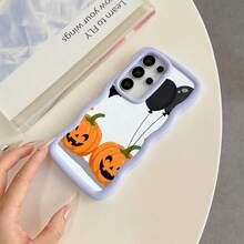 Halloween Pumpkin  Case for  17 17 Pro 17 Air 17 Pro Max 16 Pro Max 16e 15 Plus 14 13 12 11 XS Max XR X Lightweight Shock Resistant Non-Yellowing Cute Design