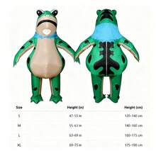 Inflatable Frog Costumes For Adults, Cute Animal Costumes And Fun Inflatable Costumes For Role Play For Men And Women - For Christmas Parties, Cosplay In Everyday Life And More. - Rosa - Visualizzare 2