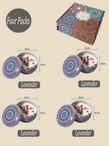 4/1Scented Candle Set With Colorful Box, Multiple Scent Combinations, Pleasant & Rich Fragrance, Smokeless, Long Burning Time - Christmas Gift Ideal For Family & Friends,Christmas Candle,Gift Sets For Women For Wedding, Birthday, Festivals, Wedding Souvenirs,Aromatherapy Candles For Home,Candle Present For Men And Women, For Birthday Christmas Day Yoga Bath, Valentine's Day Gift, Home, Hotel Decoration, Retro Pattern Design, Soy Wax,