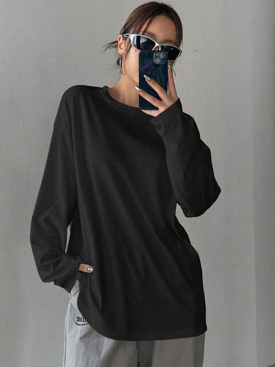 Women T-Shirts - Black - View 1