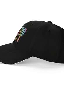 School Psychologist Tie Dye Appreciation Day Back To School (1) Casual Trucker Sandwich Baseball Cap In Black For Men Hat - Black - View 3