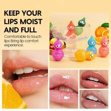 1 pieza Brillo de labios con iluminador, tratamiento labial hidratante y nutritivo, elimina la piel muerta y suaviza las líneas de los labios, para unos labios voluminosos y hermosos