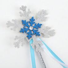 1pc/Set Ribbon Snow Fairy Wand Cartoon Princess Magic Wand Hair Accessories For Girls - Multicolor - View 3