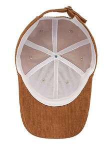 Gorra de béisbol de pana unisex, gorra de camionero de pana con correas ajustables para exteriores, viajes y deportes - Multicolor - Ver 11