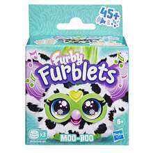 Hasbro Furby Furblets Bub - Mini Companion, 45+ Sounds & Music, Speaks Furby Language Only, Electronic Plush Doll, Pink & White, Back To School Gift, Suitable For Children 6+ Years Old - MOO-bOO - View 8