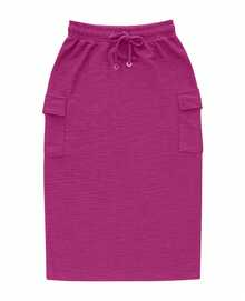 Saia Feminina Midi Endless Roxo - Roxo - Visão 5