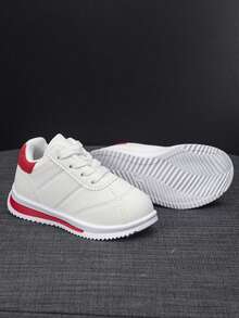 时尚休闲轻便舒适婴幼儿男女通用运动鞋 - 白色 - 查看 10