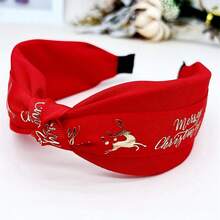 1pc Christmas Holiday Party Fashion Plush Headband Decoration