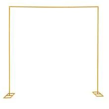 3*3M Yellow Wedding Backdrop Stand, 20mm Square Tube - Sturdy Decor Frame For Reception & Ceremony - Default - View 11