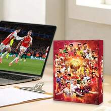 Christmas Football Advent Calendar, 24Pcs World Cup Star Figures & Countdown Surprises, Festive Gift Box For Soccer Fans & Holiday Decoration - 1 Set - Multicolor - View 4