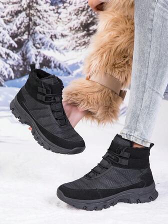 Women's Outdoor Sports Shoes/Boots, Women's Snow Boots, Women's Winter Outdoor Snow Boots, Women's Thickened Warm Snow Shoes/Boots