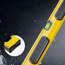 3Pcs Magnetic Aluminium Spirit Level Set, Multi Size Measuring Level Tools With Pencil For Construction & Home Use - Multicolor - View 11