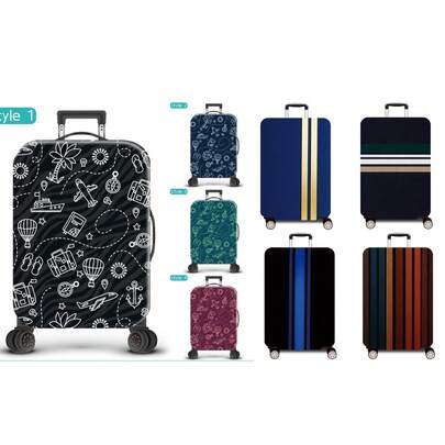 Airplane, Travel, Printed Pattern Series, Suitcase Protective Cover, Travel Accessories, Suitable For Business, Business Trips, Vacations, Travel, Luggage Check-In, Back To School, Add Color To Your Suitcase. Suitable For 20-28 Inch Boxes. Bag For School School Accessories School Stuff