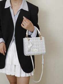 白色奢华女士手提包