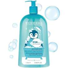 Bioderma - ABCDerm - Gel espumoso - Lavado suave para bebés - Limpiador sin jabón - Gel corporal para pieles delicadas de bebés y niños(default) - Tipo 1 - Ver 3