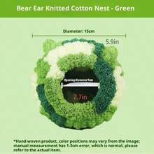 Cozy Plush Bird Nest For Winter - Hanging Cage Bed For Parakeets Lovebirds Cockatiels Conures & Small Pets Ideal Breeding Hut & Sleeping Space