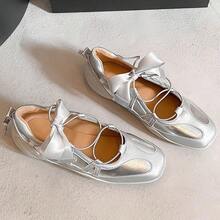 Women Flats - Black - View 3