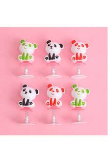 1pc Creative Novelty Cute Cartoon Bouncing Spring Elf Bear Toy, Random Delivery