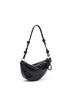 Unique Design Dumpling Shape Crossbody Bag, Shoulder Bag, Underarm Bag With Elegant Crescent Moon Style, Suitable For Outings, Commuting And Daily Use - Multicolor - View 5