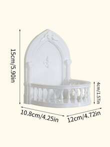 1 件儿童房摄像机支架，无需钻孔壁挂支架，摄像机监控支架，无需钉子墙壁收纳架，适用于家庭监控摄像机 - 彩色 - 查看 5