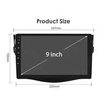 9 "7862 Android Auto radio de coche GPS estéreo para  RAV4 Rav 4 2006-2012 reproductor multimedia 4G 8Core Autoradio Carplay HeadUnit - W1-4G 8 núcleos-2G 32G - Ver 7