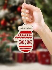 1 pezzo Ornamento natalizio personalizzato a doppio strato con nome, Calza di Natale - Ornamento natalizio personalizzato con nome 2025, Ornamenti per alberi di Natale, Decorazioni natalizie, Regali di Natale per mamma, papà, animali domestici, amici, regali per donne, amicizia, Ornamento natalizio personalizzato per famiglia