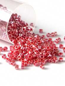 日本产 1.6mm 11/0 Delica 玻璃珠 10g 多色 DB 11/0 工艺品 DIY 珠子，适用于珠宝制作