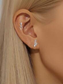 Pendientes de árbol de la vida de plata de ley 925, árbol de la luna con diamantes incrustados, pendientes de moda personalizados, regalo exquisito, versátil para uso diario, regalo de cumpleaños, regalo de evento