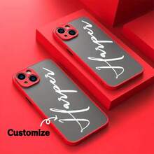 1pc Customizable Photo Pattern Soft Phone Case, Compatible With Apple 11/12/13/14/15/16 Pro Max, Personalized Phone Case Suitable For Holidays/Anniversaries/Father's Day/Mother's Day/Thanksgiving/Halloween/Birthday Gifts For Boyfriend, Girlfriend, Family, Best Friends, Grandparents, Couples