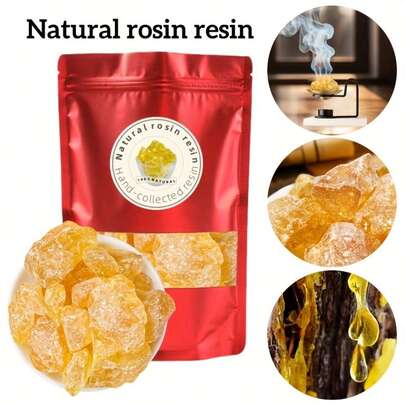 45g/80g/150g Resina de pino natural, atmósfera natural e inmersiva del bosque - Aromaterapia con resina, purificación del aire, terapia mental, meditación, limpieza de cristales, incienso 100% natural. Adecuado para decoración del hogar DIY y limpieza espiritual, al aire libre, piscina, patio, porche, terraza, camping y senderismo, decoración del hogar de verano, perfecto para celebraciones festivas.