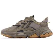 Adidas Casual Shoes, Neutral Chunky Sneakers, OZWEEGO Minimalist Wrap Around Sports Shoes, For Daily Commute And Travel, Low-Top EE6461 - Night Sky Cargo Green/Night Metallic Gray - View 1